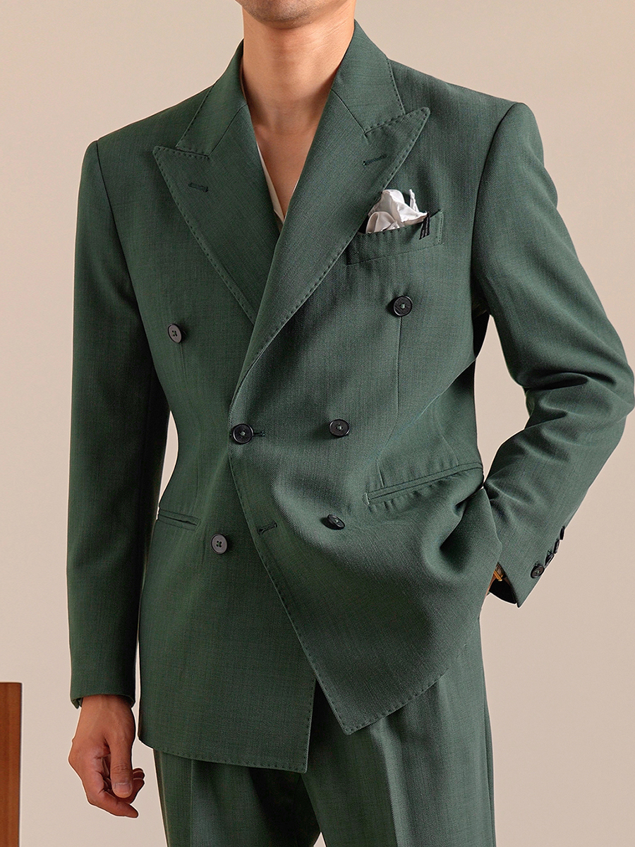 Men'S Style Formal Wear - 10% Wool 12% Modal Mens Suits