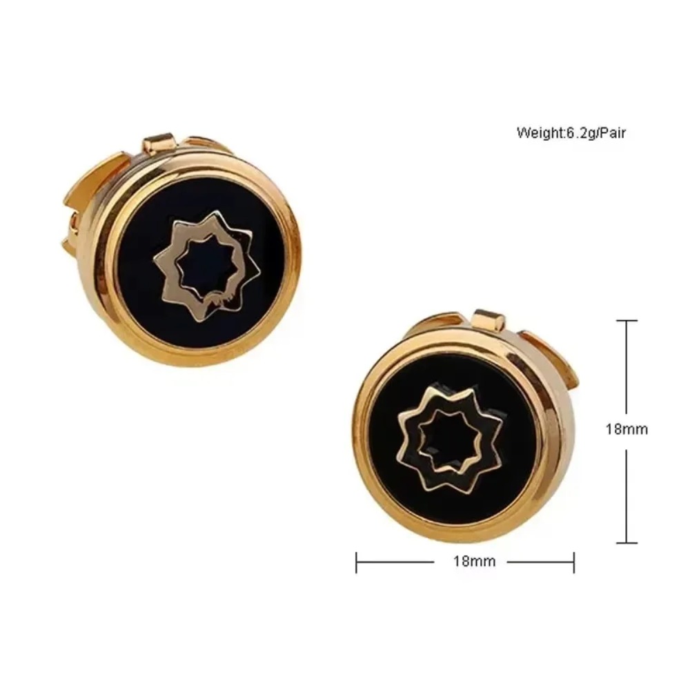 Round Cufflinks High-end Simpl - مراجعة Men'S Style Formal Wear وسعره