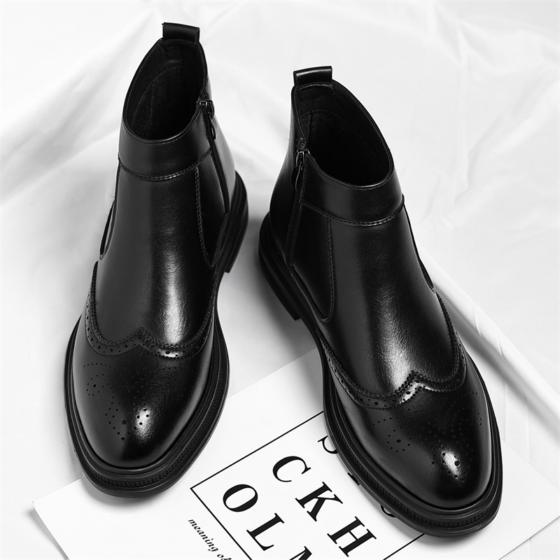 Autumn  Winter Thick Soled Men - مراجعة Men'S Style Formal Wear وسعره
