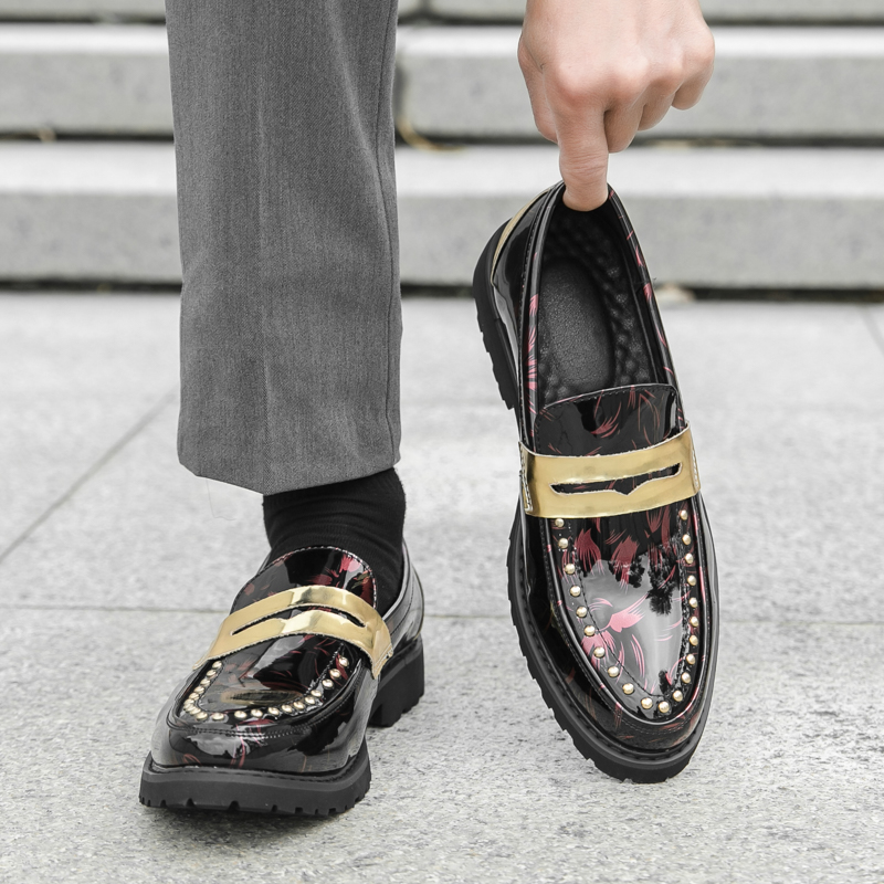 Men Fashionable Loafers PU Thi - مراجعة Men'S Style Formal Wear وسعره
