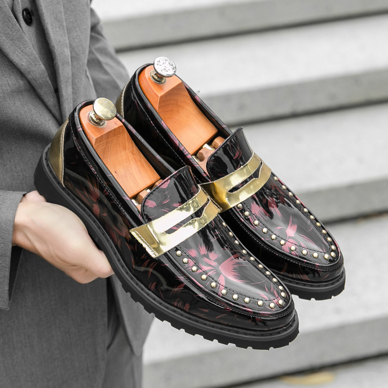 Men Fashionable Loafers PU Thi - مراجعة Men'S Style Formal Wear وسعره