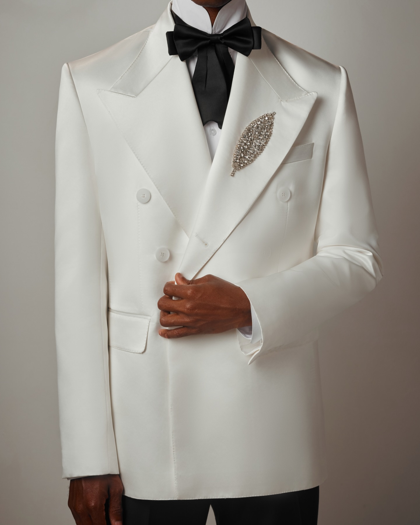 White Men Suit Set 2 Pcs Blaze - مراجعة Men Formal Wear Black And White وسعره