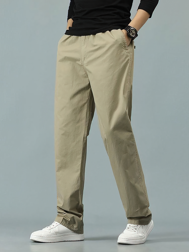 100% Cotton Straight Casual Pa - مراجعة Men Formal Wear Summer وسعره