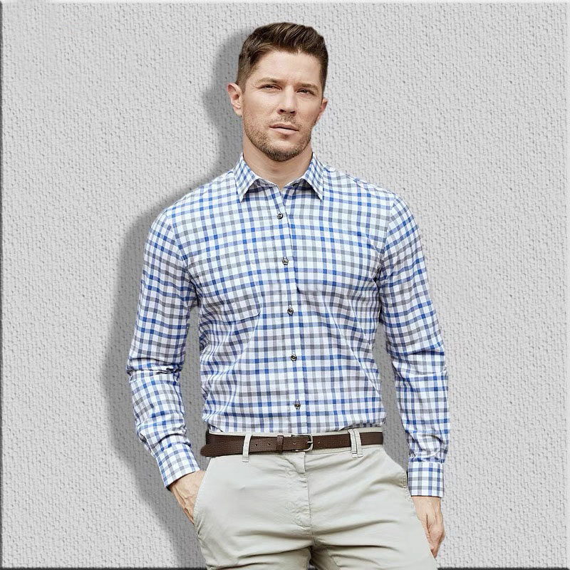 Men's long sleeve shirt pure c - مراجعة Men Formal Wear Summer وسعره