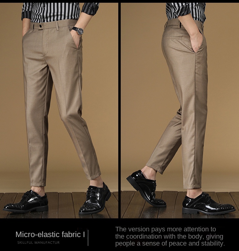 Summer Suit Pants Men Red Blac - مراجعة Men Formal Wear Summer وسعره
