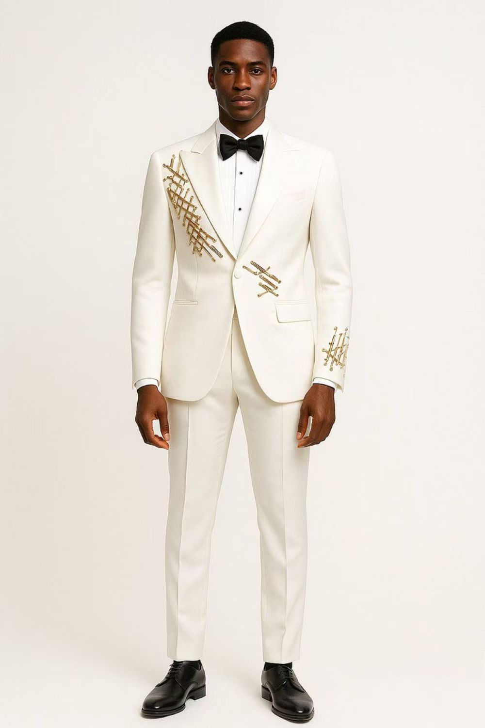 Fashion Black White Catwalk Me - مراجعة Men Formal Wear Black And White وسعره