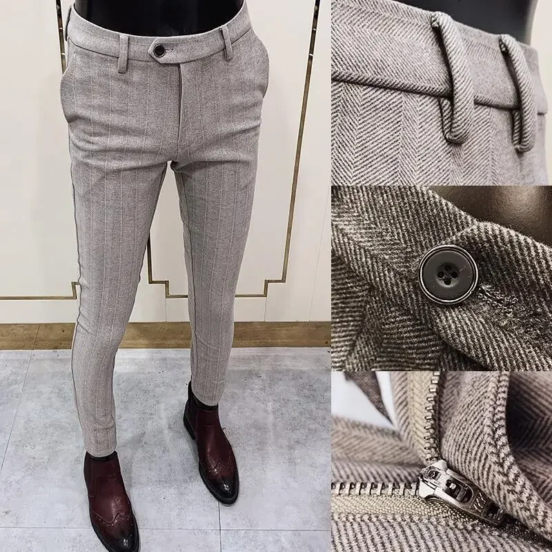 Autumn Winter Thickened Woolen - مراجعة Men'S Formal Wear For Office وسعره