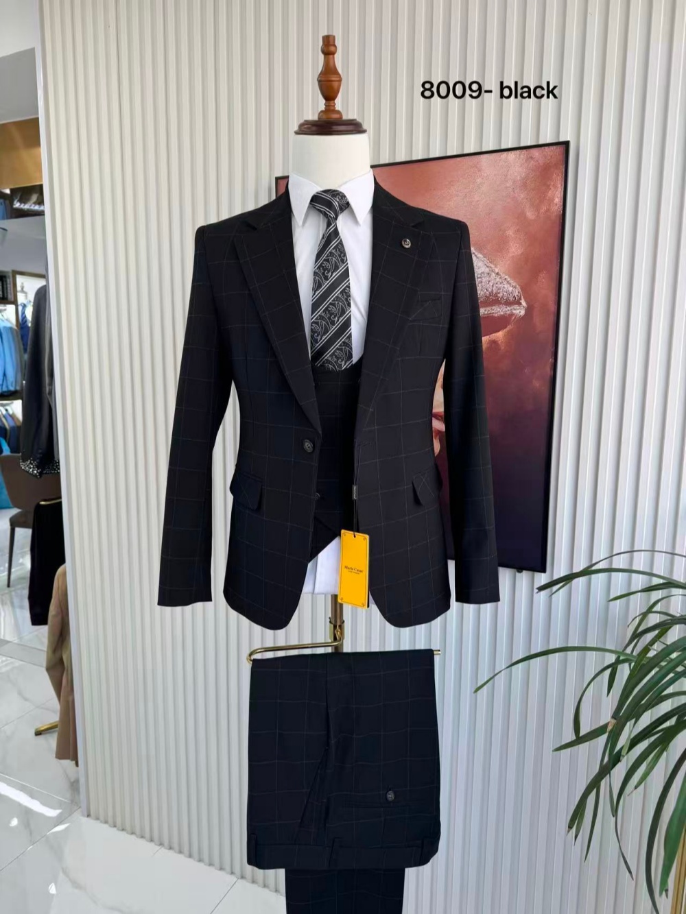 Men's Plaid Tuxedo 3 Pieces Ja - مراجعة Men'S Formal Wear For Office وسعره