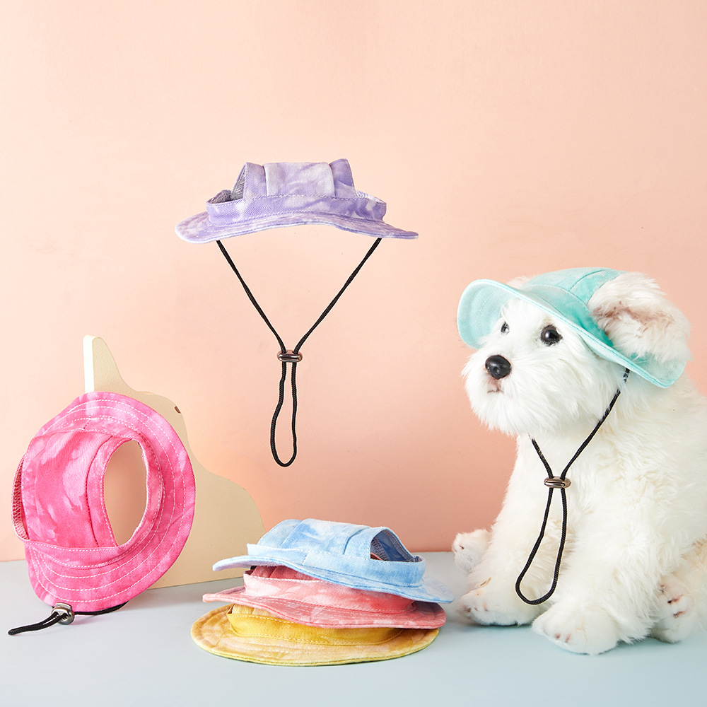 Tie Dye Pet Bucket Hat for Dog - مراجعة Windsor Knot Tie وسعره