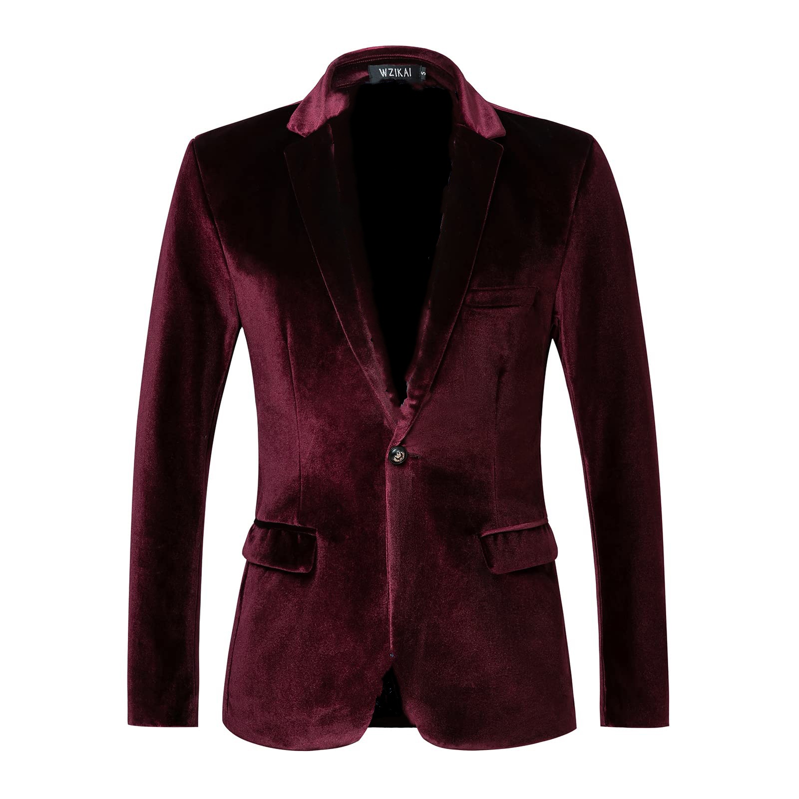 Men's Slim Fit Velvet Blazer J - مراجعة Men'S Style Formal Wear وسعره
