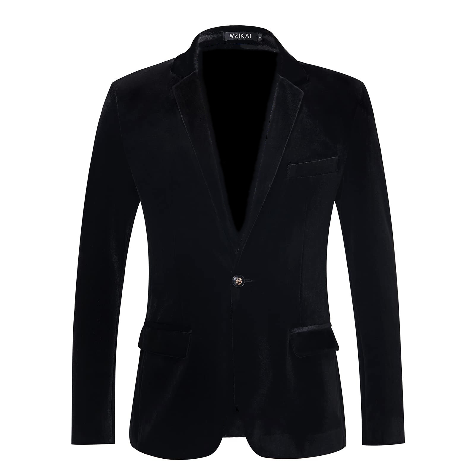Men's Slim Fit Velvet Blazer J - مراجعة Men'S Style Formal Wear وسعره