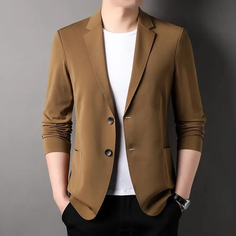 New Summer Men Thin Blazers Bu - مراجعة Men Formal Wear Summer وسعره