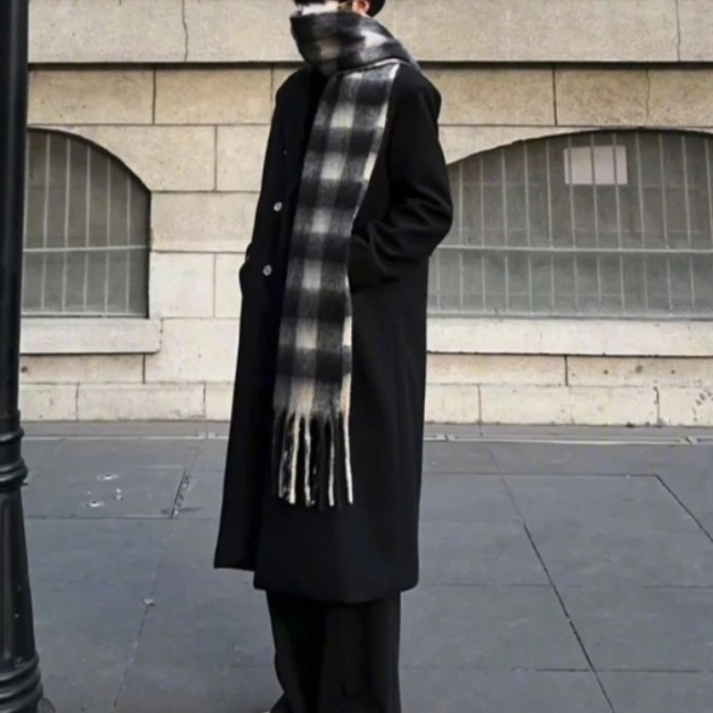 Korean Inspired Men's Wool Ove - مراجعة Korean Men Formal Wear وسعره