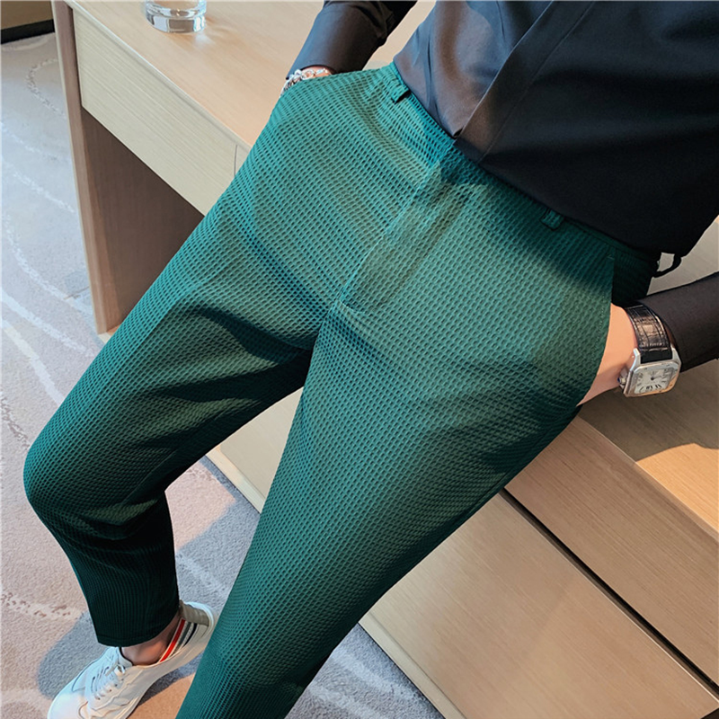 2024 Autumn New Waffle Stretch - مراجعة Men'S Formal Wear For A Wedding وسعره