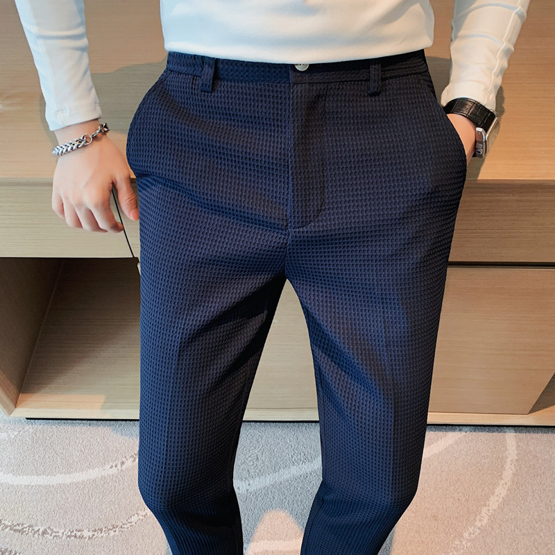 2024 Autumn New Waffle Stretch - مراجعة Men'S Formal Wear For A Wedding وسعره