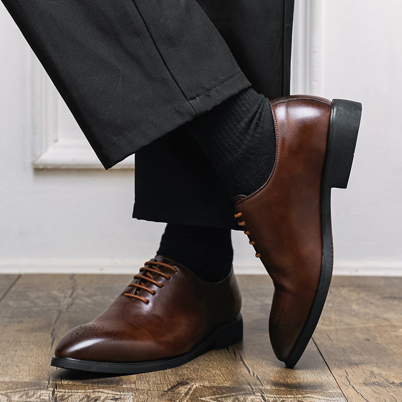 Brand Rubber Quality Anti Slip - مراجعة Men Formal Wear Top وسعره