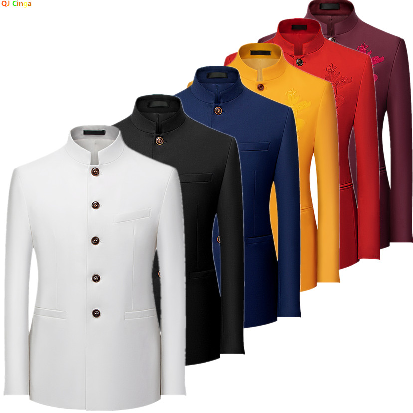 2026 Men's Chinese Style Long  - مراجعة Men'S Style Formal Wear وسعره