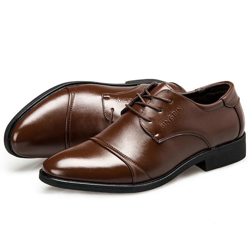 Large-sized men's leather shoe - مراجعة Formal Wear For Men In Wedding وسعره