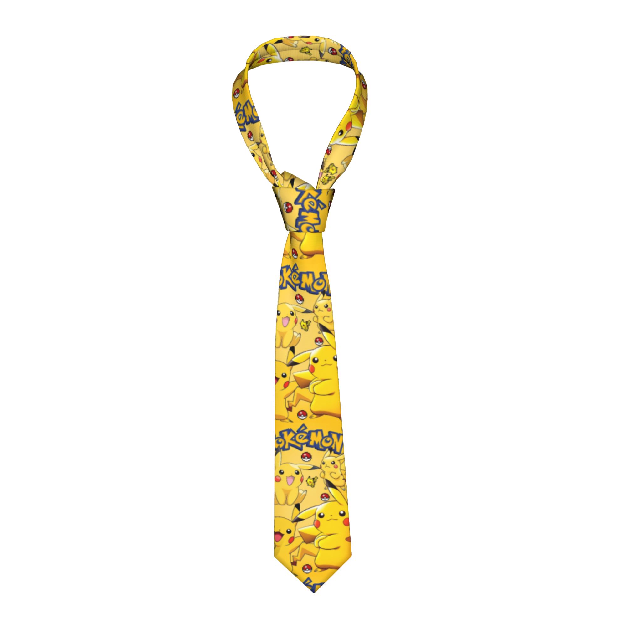 Pokemoned Cartoon Necktie Men  - مراجعة Men'S Formal Wear For A Wedding وسعره