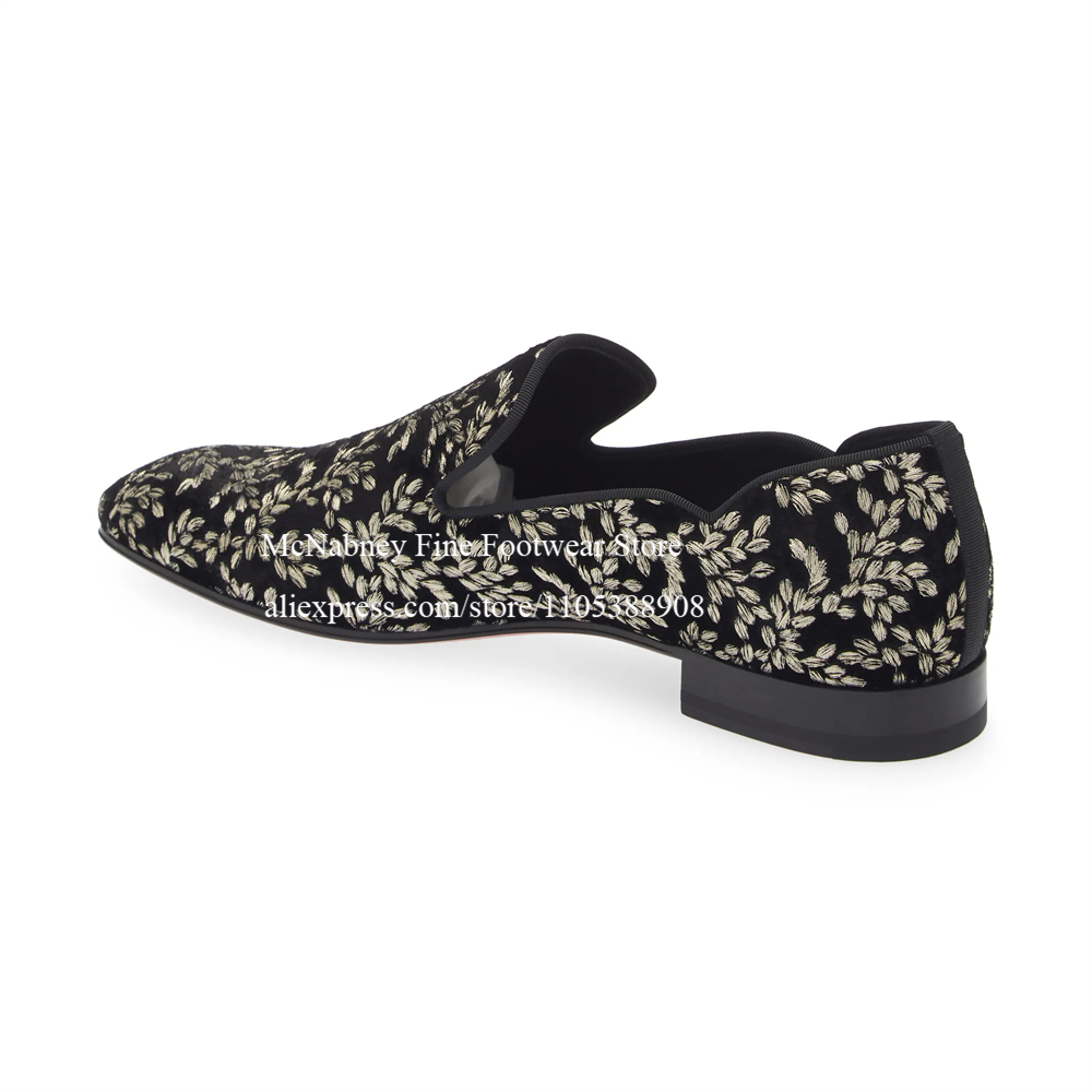 Black Silk Velvet Slip On Loaf - مراجعة Formal Wear For Men In Wedding وسعره