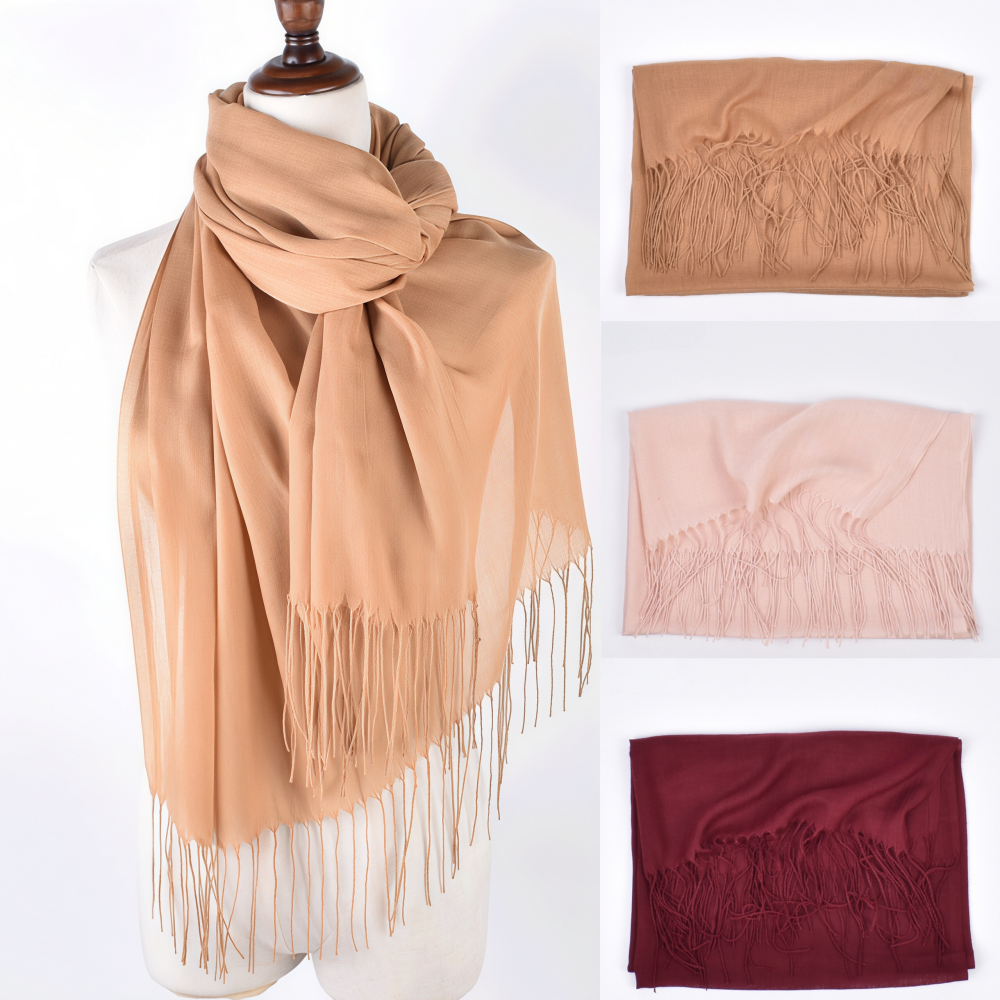 70X180 CM Solid Tassel Cotton  - مراجعة Windsor Knot Tie وسعره