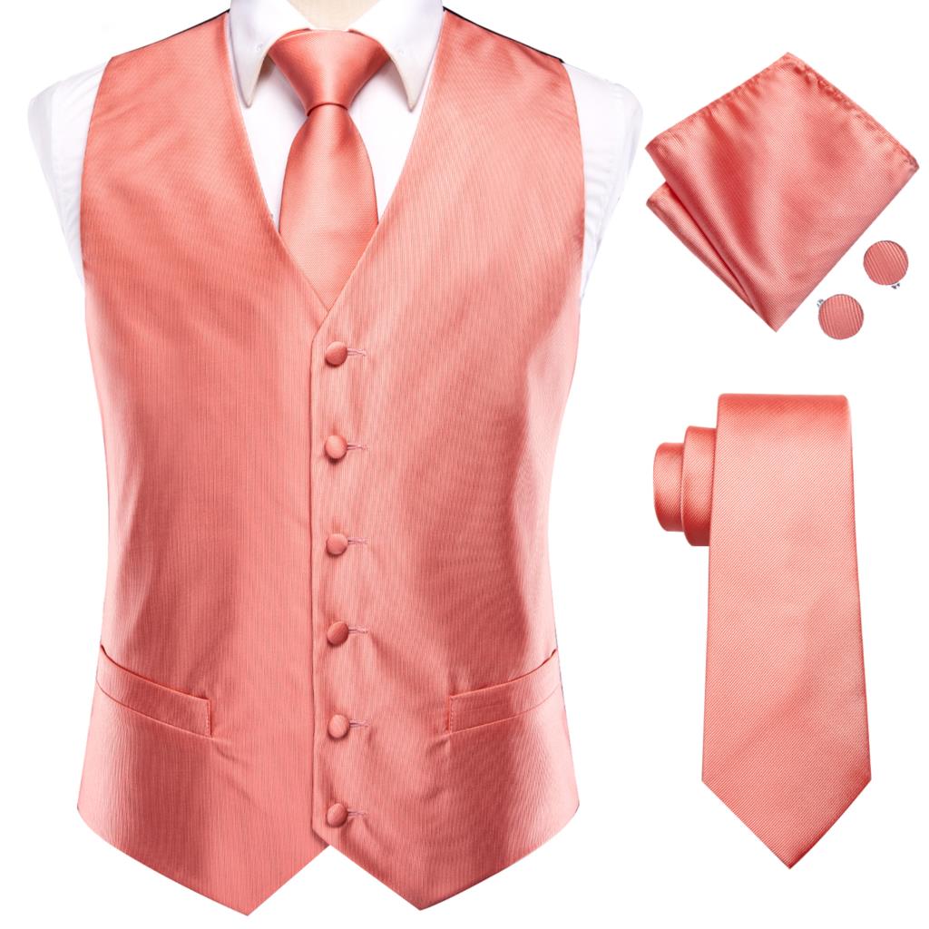 Hi-Tie XXXL Silk Mens Vests Go - مراجعة Men Formal Wear Vest وسعره