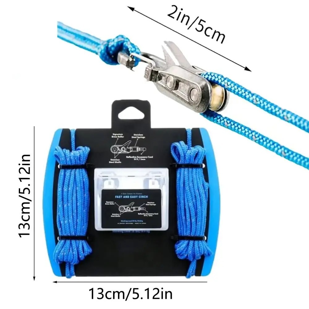 6 Pack Guyline Rope Tensioner, - مراجعة Windsor Knot Tie وسعره