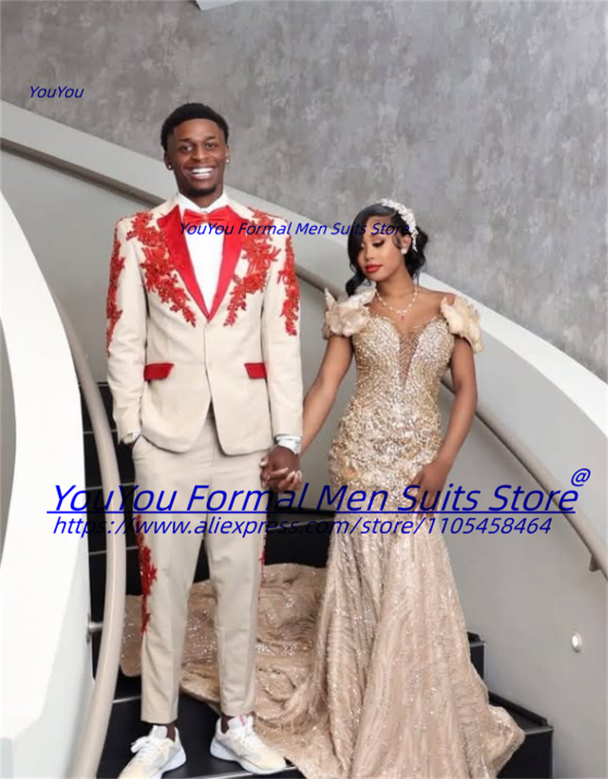 Luxurious Beige Groom Wedding  - مراجعة Men'S Formal Wear For A Wedding وسعره