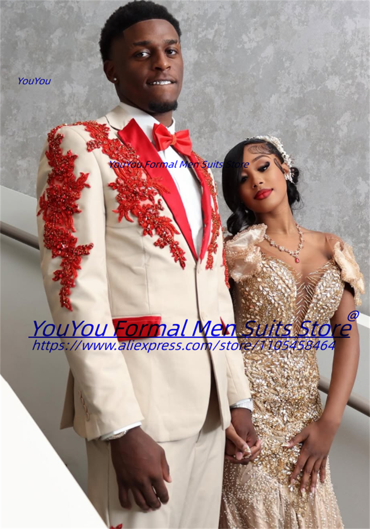 Luxurious Beige Groom Wedding  - مراجعة Men'S Formal Wear For A Wedding وسعره