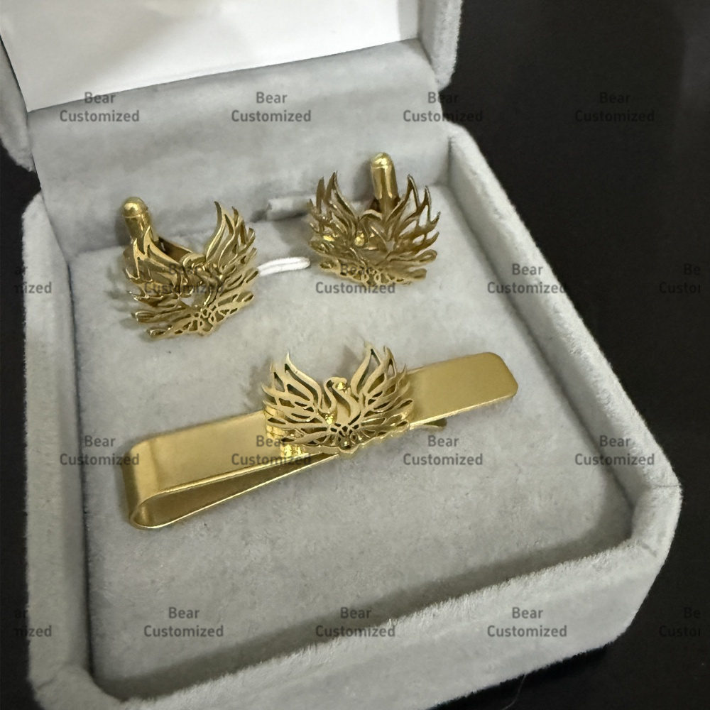 Custom Cufflink Tie Set Bar Pe - مراجعة Men'S Formal Wear For A Wedding وسعره