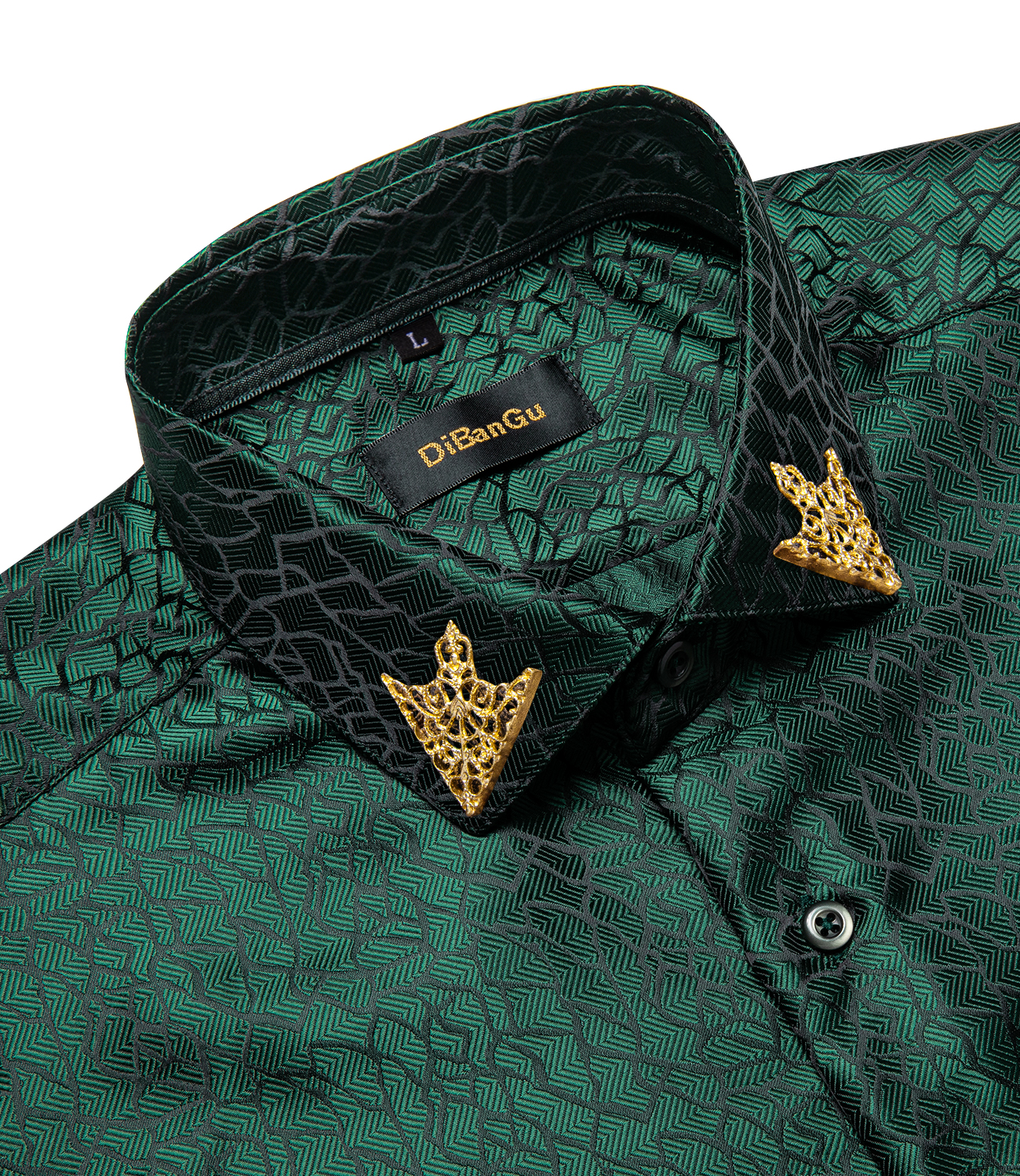 Fashion Green Shirts For Men C - مراجعة Men Formal Wear Top وسعره