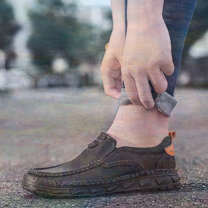 39 Slipon Sneakers Man 46 Walk - مراجعة Formal Men Daily Wear Slippers وسعره