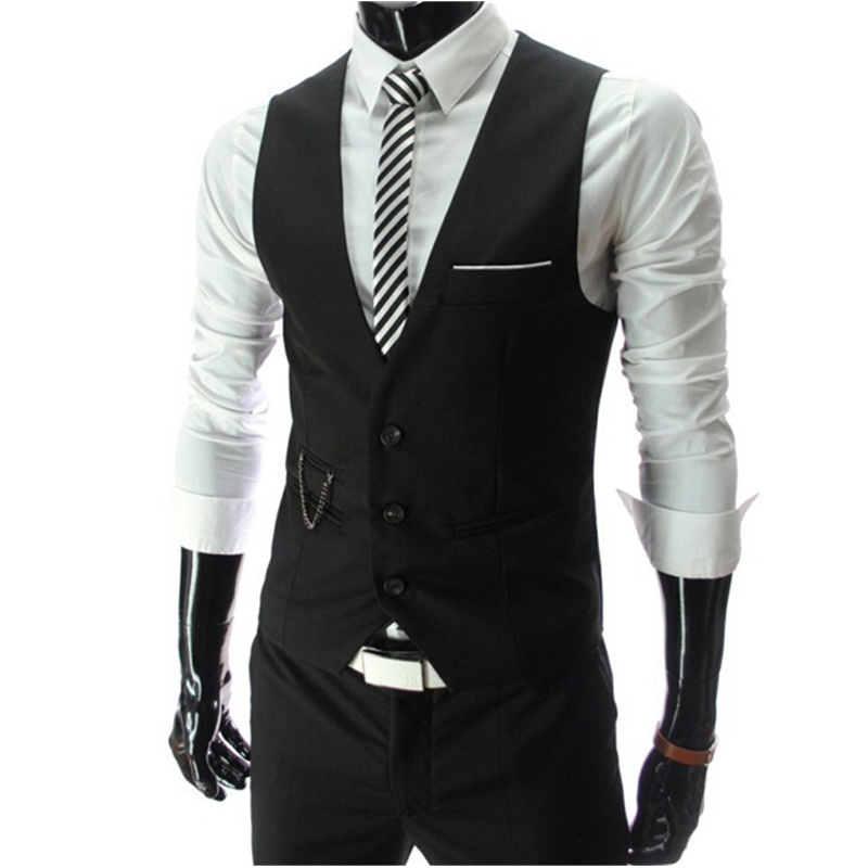 2025 New Grey Dress Vests Slim - مراجعة Formal Vest Waistcoat وسعره