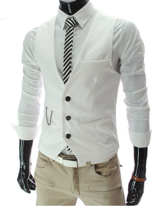 2025 New Grey Dress Vests Slim - مراجعة Formal Vest Waistcoat وسعره