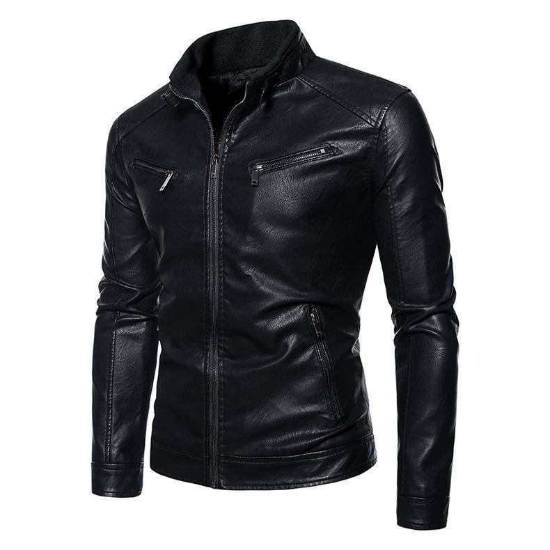 Trendy Korean style leather ja - مراجعة Men'S Style Formal Wear وسعره