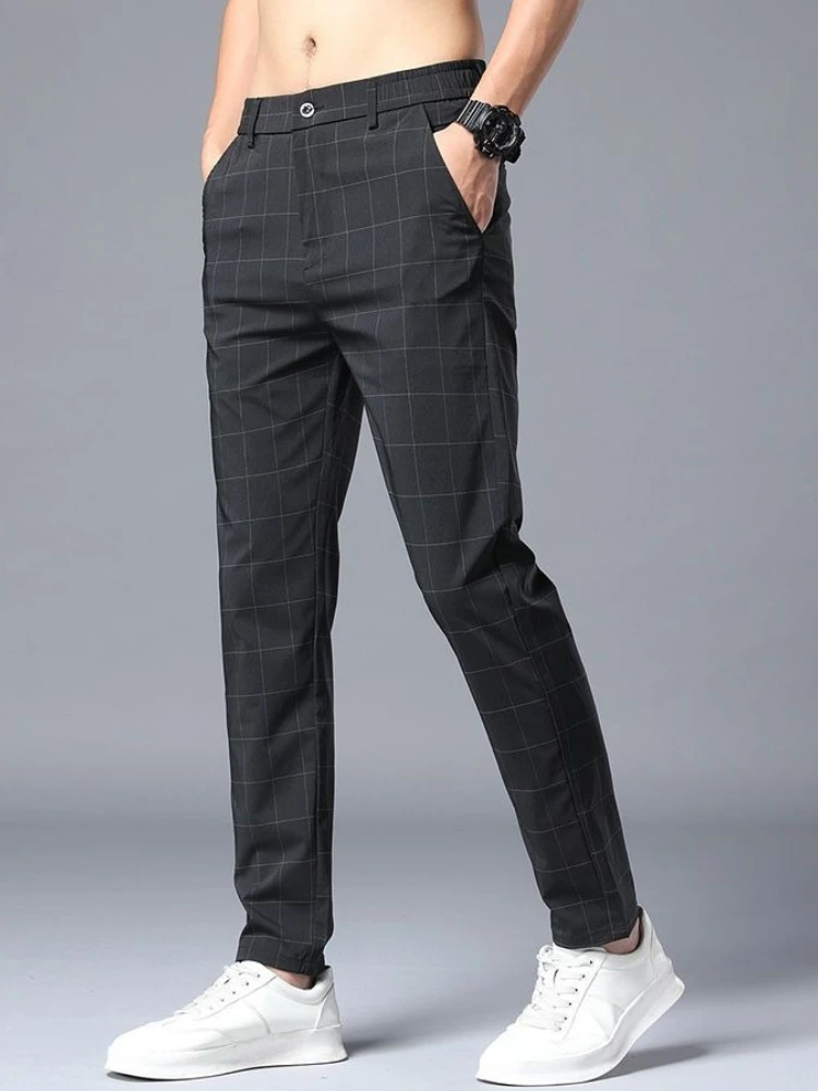 Striped Male Suit Trousers Sum - مراجعة Men'S Vintage Formal Wear وسعره
