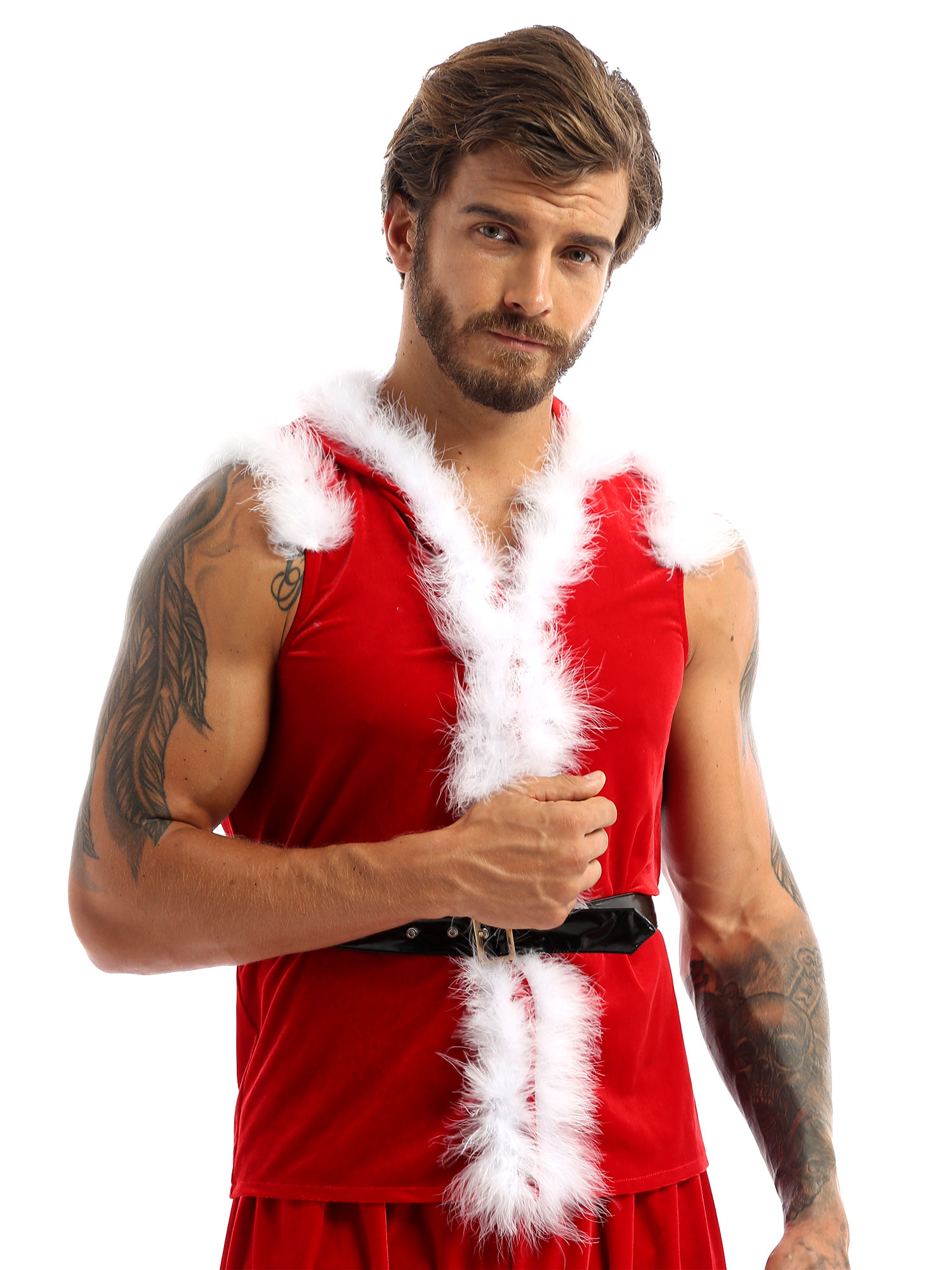 Men Christmas Dress Up Santa C - مراجعة Men Formal Wear Vest وسعره