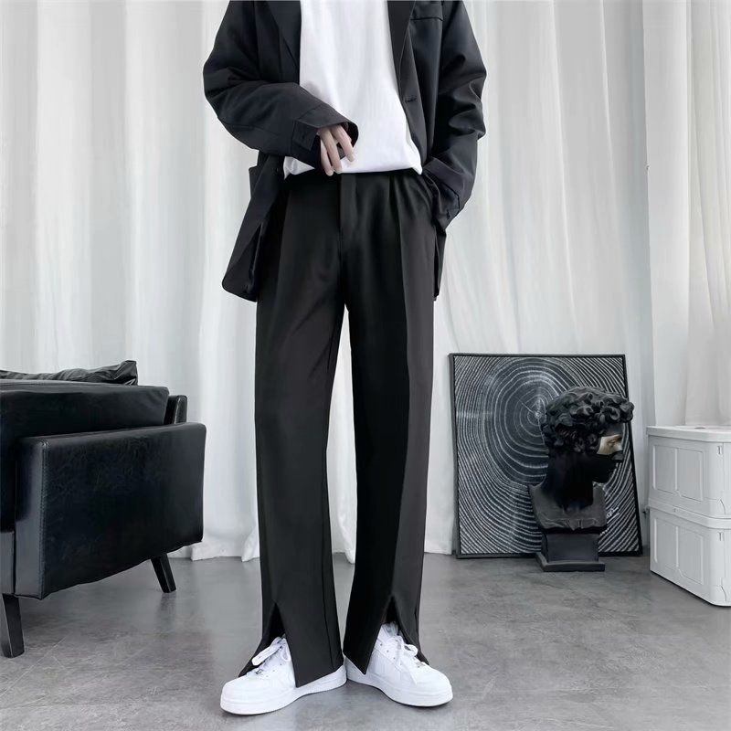 Spring/Summer Black Suit Pants - مراجعة Korean Men Formal Wear وسعره