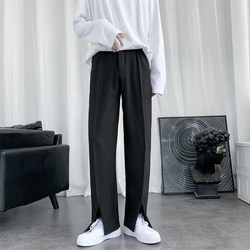 Spring/Summer Black Suit Pants - مراجعة Korean Men Formal Wear وسعره
