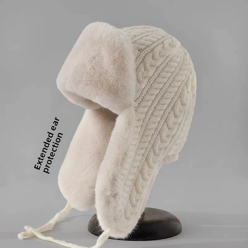 Women's Knit Hat with Extended - مراجعة Windsor Knot Tie وسعره