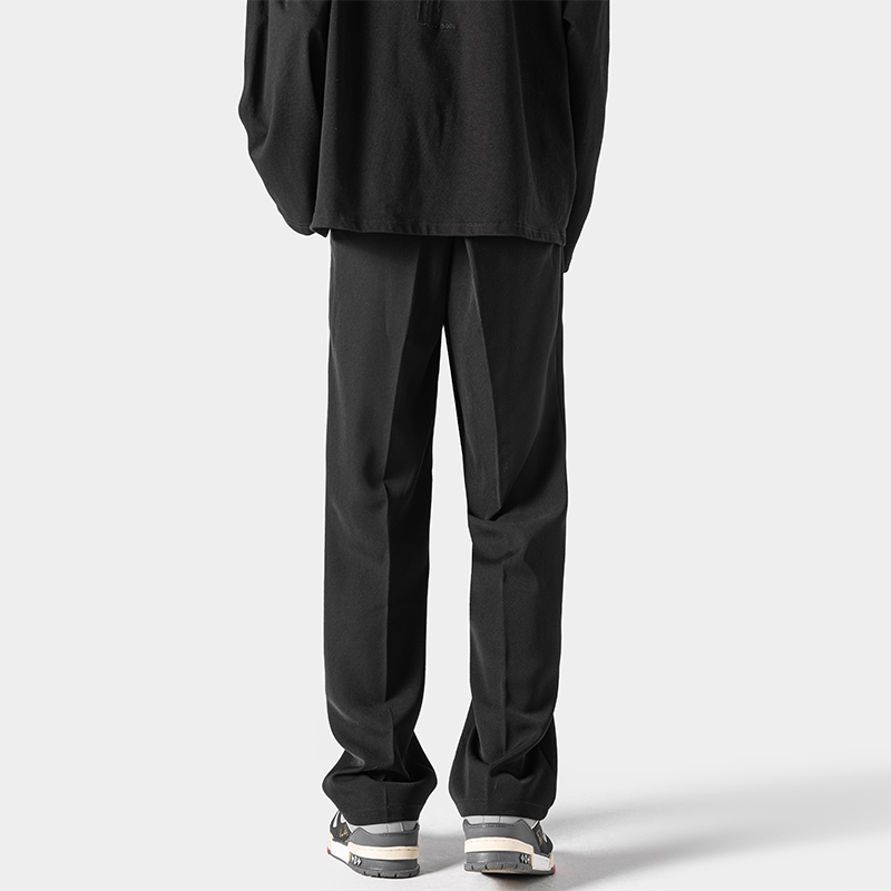 Brown Black Suit Pants Men Fas - مراجعة Korean Men Formal Wear وسعره