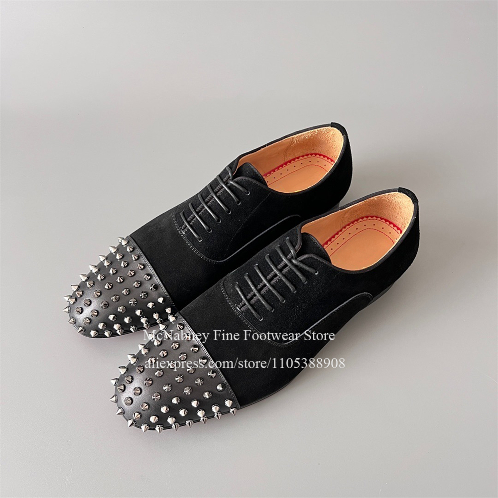 Spike Studs Leather Dress Shoe - مراجعة Men'S Style Formal Wear وسعره