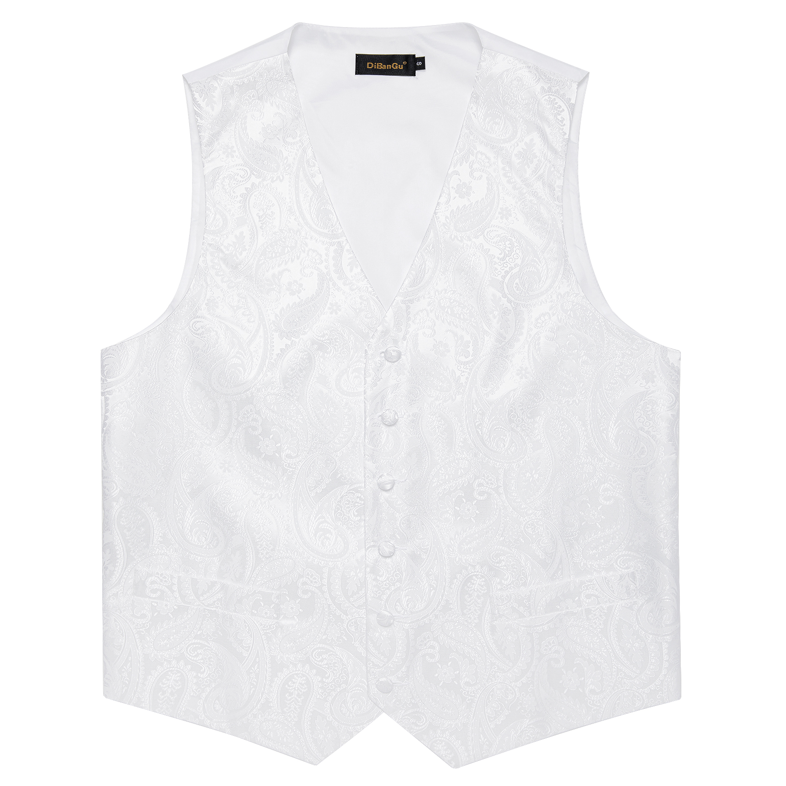 Pure White Wedding Vest for Ma - مراجعة Formal Vest Waistcoat وسعره