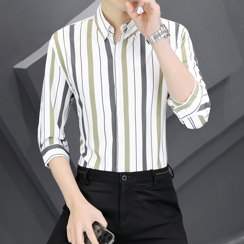 Spring Summer New Shirts for M - مراجعة Korean Men Formal Wear وسعره
