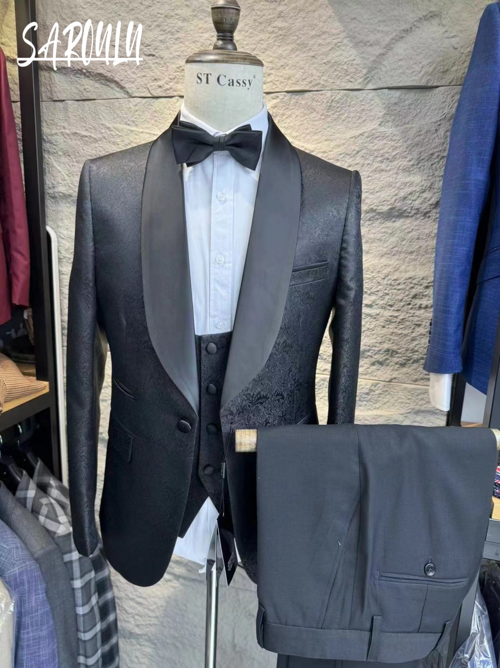 Daily Textured Men's Suit Eleg - مراجعة Men'S Formal Wear For Office وسعره
