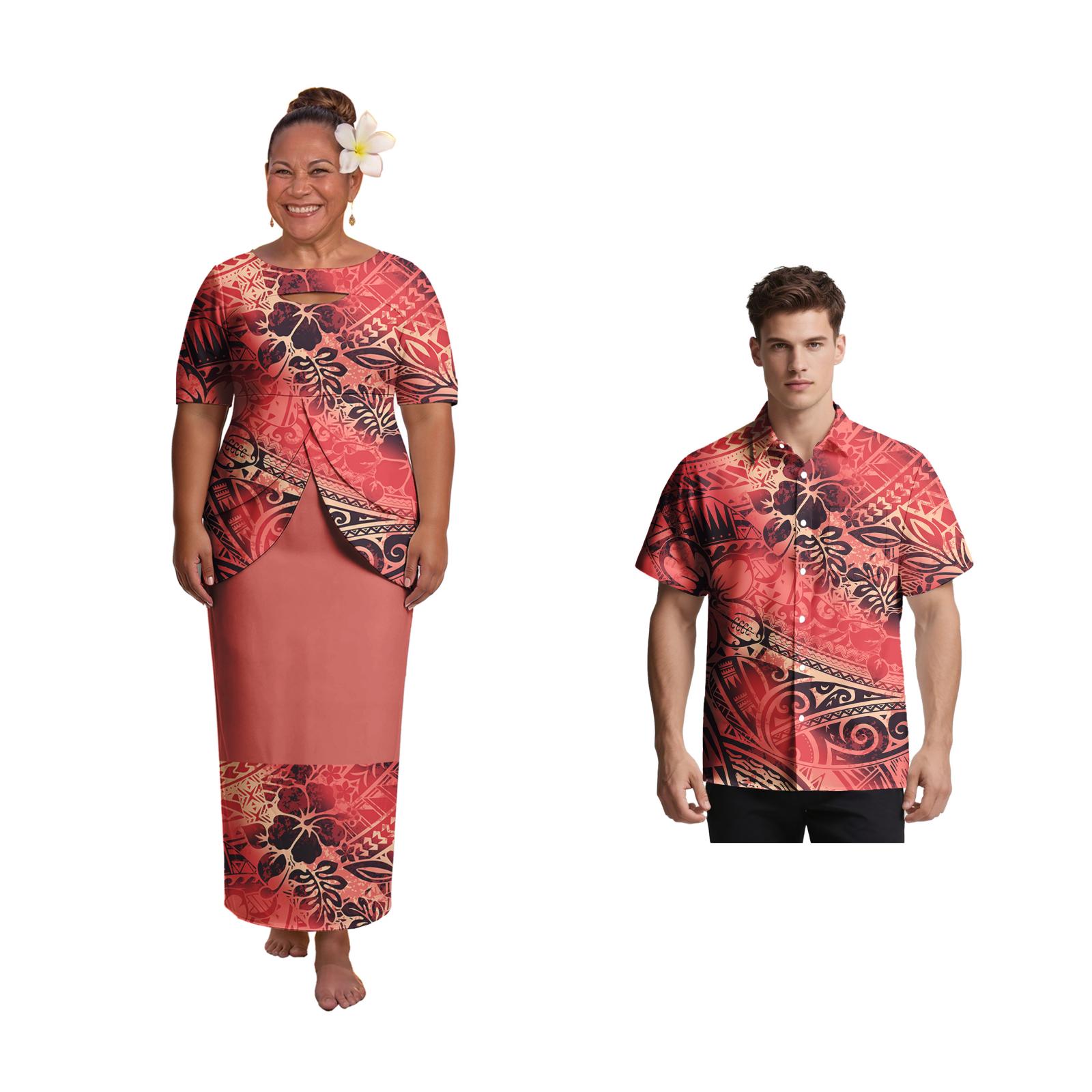 Oversize Couple Wear Hot Selli - مراجعة Men'S Hawaiian Formal Wear وسعره