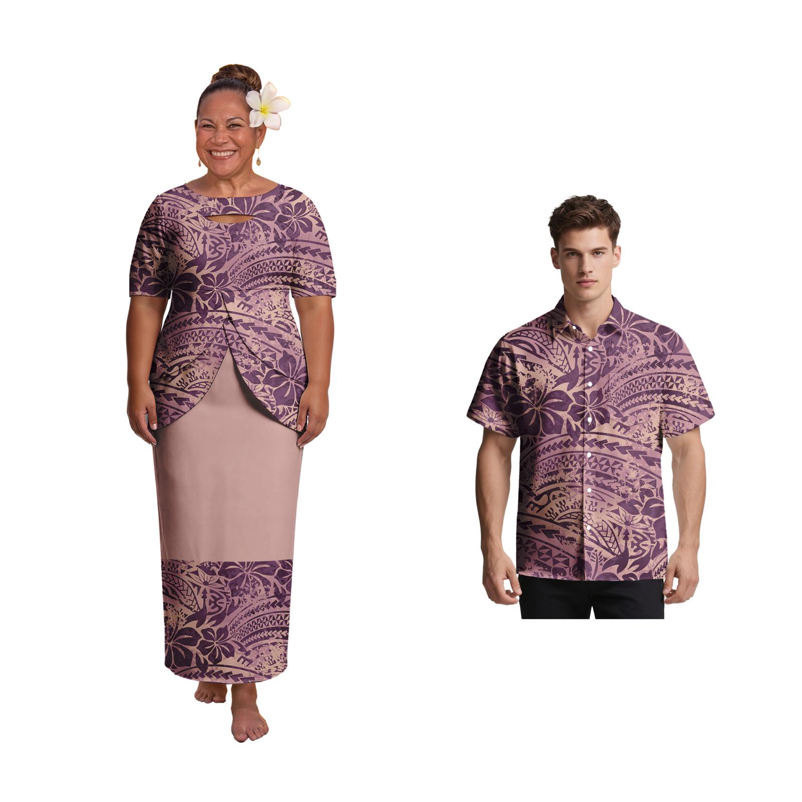 Oversize Couple Wear Hot Selli - مراجعة Men'S Hawaiian Formal Wear وسعره