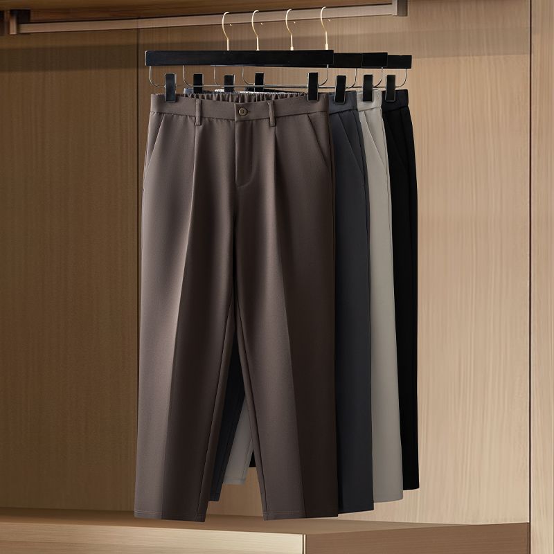 Men's Slim Fit Formal Suit Pan - مراجعة Men Formal Wear Summer وسعره
