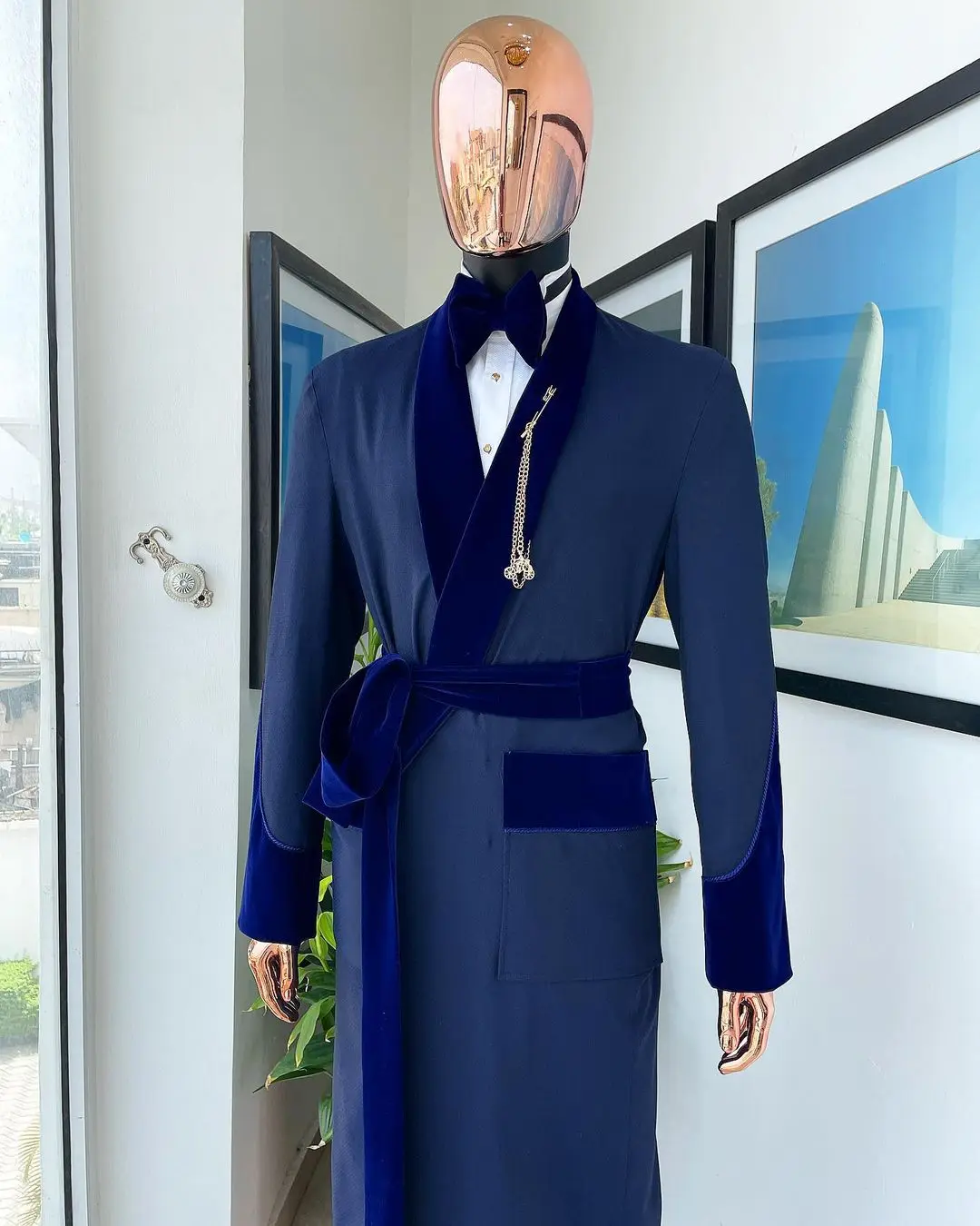 Tailor Made Royal Blue Men Sui - مراجعة Men'S Formal Wear For A Wedding وسعره
